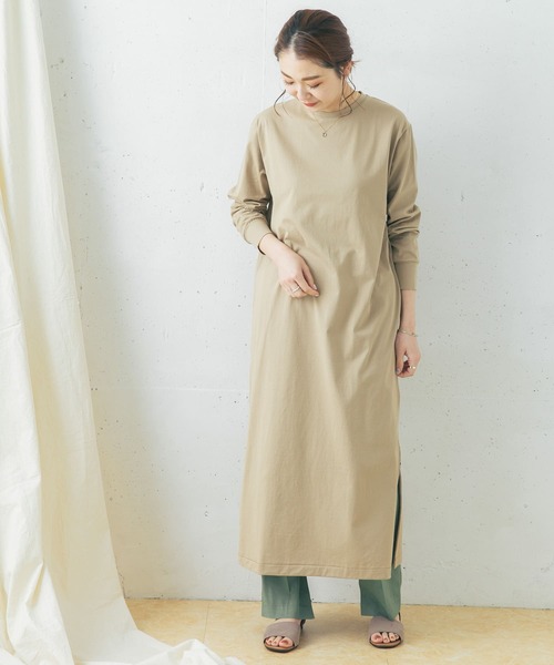 URBAN RESEARCH ROSSO WOMEN(アーバンリサーチ ロッソ)の「GICIPI AMETISTA(ワンピース・レディース・ベージュ/イエロー・-)」の17枚目の写真