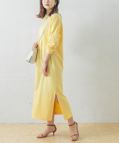 URBAN RESEARCH ROSSO WOMEN(アーバンリサーチ ロッソ)の「GICIPI AMETISTA(ワンピース・レディース・ベージュ/イエロー・-)」の15枚目の写真