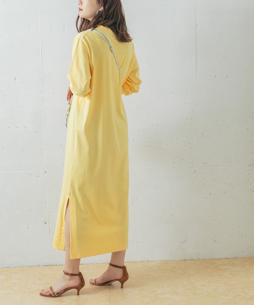 URBAN RESEARCH ROSSO WOMEN(アーバンリサーチ ロッソ)の「GICIPI AMETISTA(ワンピース・レディース・ベージュ/イエロー・-)」の13枚目の写真