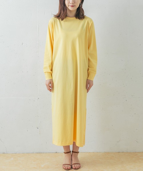 URBAN RESEARCH ROSSO WOMEN(アーバンリサーチ ロッソ)の「GICIPI AMETISTA(ワンピース・レディース・ベージュ/イエロー・-)」の12枚目の写真