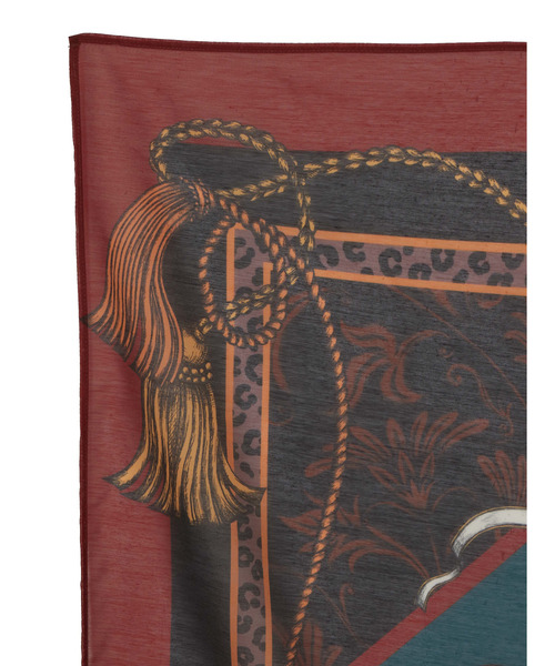 美品 Ameri MEDI TWIN CHEETAH SCARF Ameri（アメリ）の「MEDI TWIN CHEETAH SCARF（バンダナ
