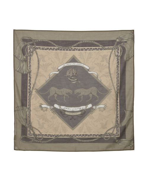 Ameri（アメリ）の「MEDI TWIN CHEETAH SCARF（バンダナ