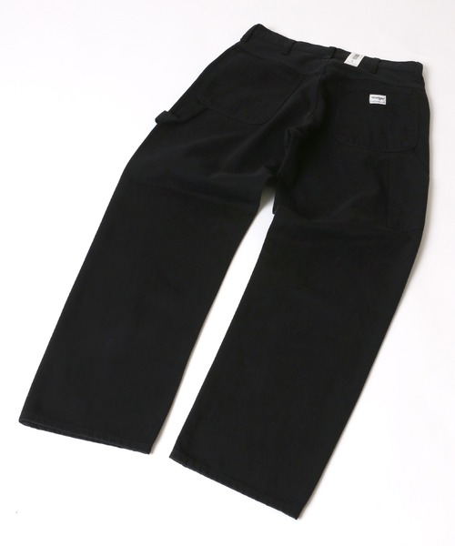 Wrangler（ラングラー）の「Wrangler/ラングラー ペインターパンツ ワークパンツ/ユニセックス（デニムパンツ・メンズ・キナリ/ブラック/ライトインディゴブルー/ワンウォッシュ・S/M/L/XL）」の15枚目の写真