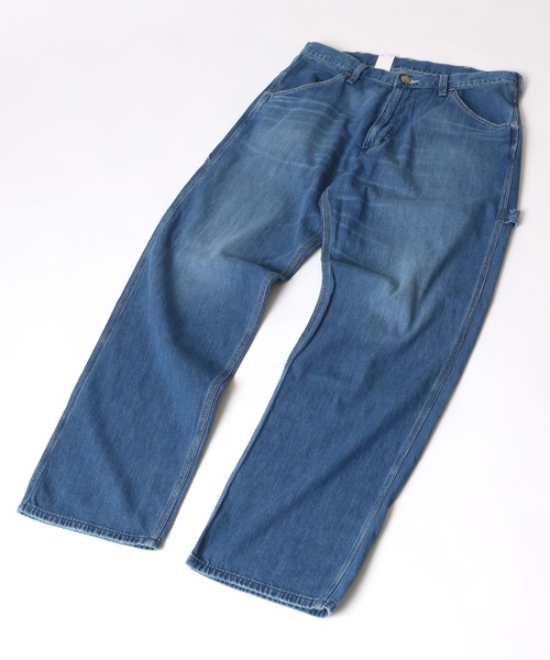 Wrangler（ラングラー）の「Wrangler/ラングラー ペインターパンツ ワークパンツ/ユニセックス（デニムパンツ・メンズ・キナリ/ブラック/ライトインディゴブルー/ワンウォッシュ・S/M/L/XL）」の16枚目の写真