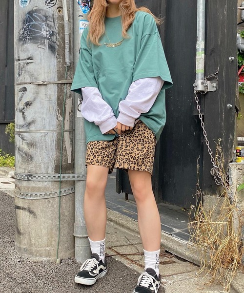 WEGO（ウィゴー）の「WEGO/ヘビーウエイト イラストロゴビッグシルエットTシャツ（Tシャツ/カットソー・メンズ・ブラック/イエロー/ブルー/サックスブルー/ホワイト/グリーン/ホワイト系その他・MEDIUM/LARGE）」の17枚目の写真