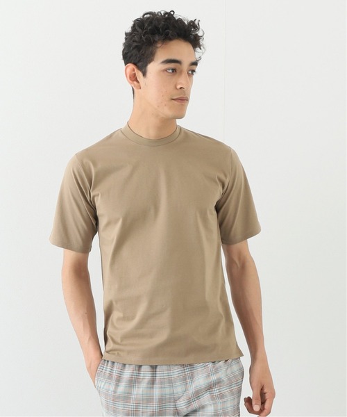 EDIFICE（エディフィス）の「COOL PROPRATE クルーネック Tシャツ（Tシャツ/カットソー・メンズ・ホワイト/ブラック/ベージュ/ネイビー・SMALL/MEDIUM/LARGE）」の3枚目の写真