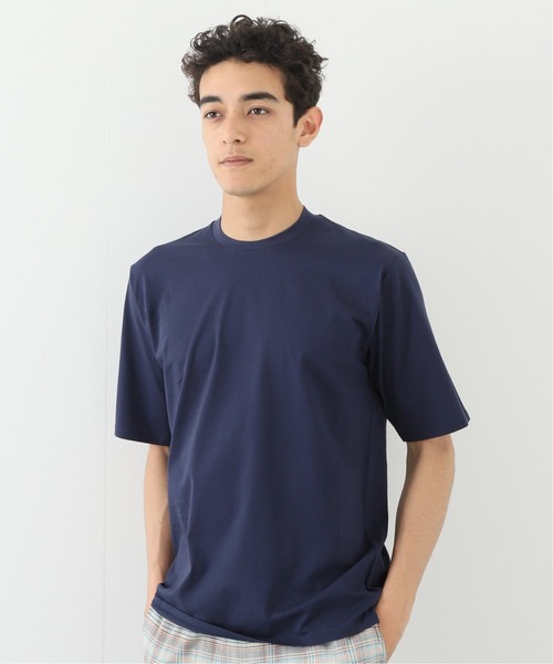 EDIFICE（エディフィス）の「COOL PROPRATE クルーネック Tシャツ（Tシャツ/カットソー・メンズ・ホワイト/ブラック/ベージュ/ネイビー・SMALL/MEDIUM/LARGE）」の4枚目の写真