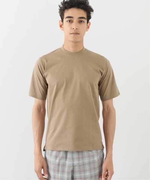 EDIFICE（エディフィス）の「COOL PROPRATE クルーネック Tシャツ（Tシャツ/カットソー・メンズ・ホワイト/ブラック/ベージュ/ネイビー・SMALL/MEDIUM/LARGE）」の6枚目の写真