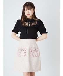 Ank Rouge | サマーツイード台形スカート(スカート)