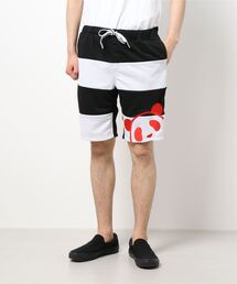 PANDIESTA（パンディエスタ）の「PANDIESTA JAPAN / パンディエスタジャパン　切替ボーダー スウェットショートパンツ (M2)（その他パンツ・メンズ）」