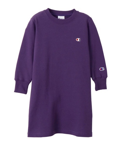 セール Champion チャンピオン ベーシック スウェットワンピース ワンピース Champion チャンピオン のファッション通販 Zozotown