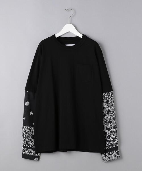 Sacai（サカイ）の「＜sacai（サカイ）＞ アーカイブプリント ロングスリーブ■■■（Tシャツ/カットソー・メンズ・ホワイト/ブラック・1/3）」の2枚目の写真