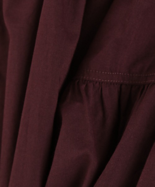 LOWRYS FARM（ローリーズファーム）の「ソデボリュームボイルワンピース　952215（ワンピース・レディース・オフホワイト/ブラック/ダークブラウン/ブルー/イエロー・FREE）」の17枚目の写真