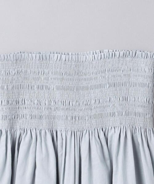 UNITED ARROWS（ユナイテッドアローズ）の「UWCC C シャーリング 2WAY ワンピース◆（ワンピース・レディース・ライム/ブラック・FREE）」の22枚目の写真