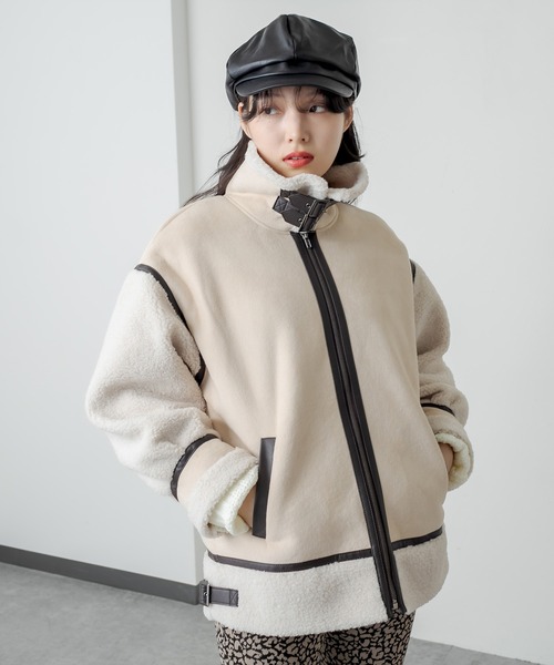 RASVOA（ラスボア）の「フェイクレザーキャスケット（キャスケット・レディース・ブラック・FREE）」の4枚目の写真