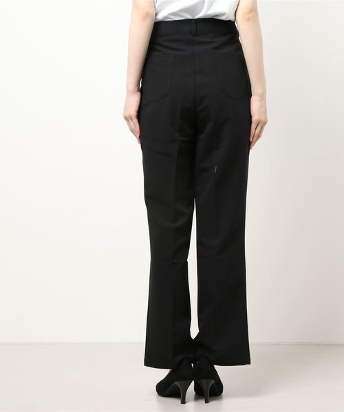 Ctr1（コントロール）の「Ctr1/コントロール/フレアスラックスパンツ（その他パンツ・レディース・ブラック/ベージュ・SMALL/MEDIUM）」の4枚目の写真