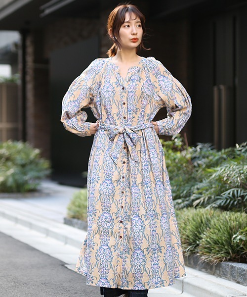 チチカカ（チチカカ）の「エコフレンドリーダイ ブロックプリント