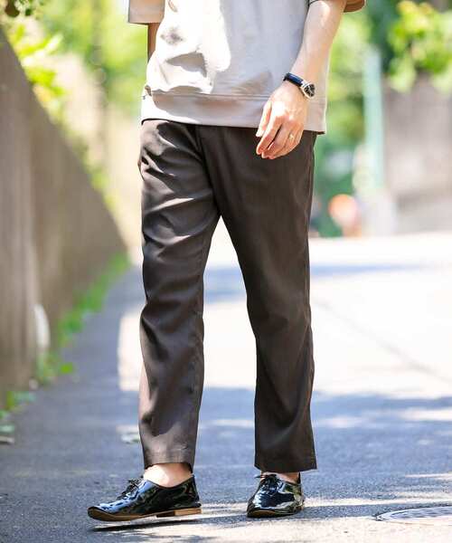 ITEMS URBANRESEARCH(アイテムズ アーバンリサーチ)の「【セットアップ着用可能】パナマイージーパンツ(その他パンツ・メンズ・ネイビー/ブラック/ブラウン・MEDIUM/LARGE)」の16枚目の写真