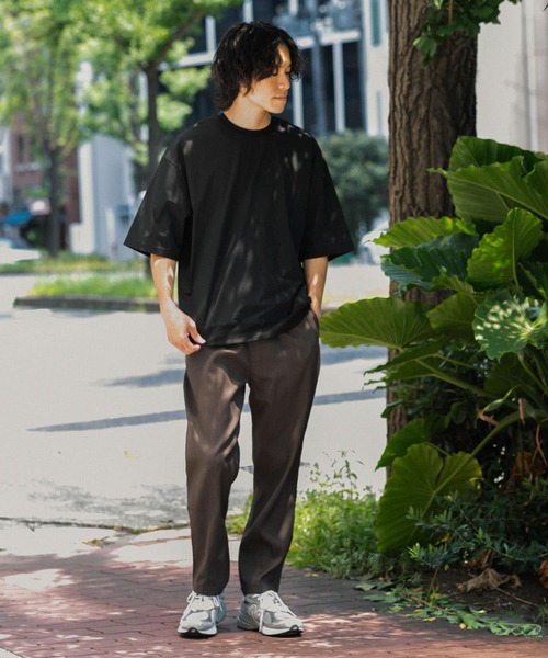 ITEMS URBANRESEARCH(アイテムズ アーバンリサーチ)の「【セットアップ着用可能】パナマイージーパンツ(その他パンツ・メンズ・ネイビー/ブラック/ブラウン・MEDIUM/LARGE)」の6枚目の写真