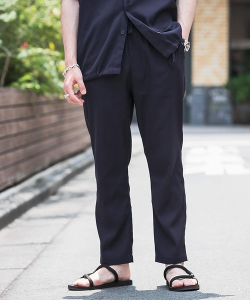 ITEMS URBANRESEARCH(アイテムズ アーバンリサーチ)の「【セットアップ着用可能】パナマイージーパンツ(その他パンツ・メンズ・ネイビー/ブラック/ブラウン・MEDIUM/LARGE)」の13枚目の写真