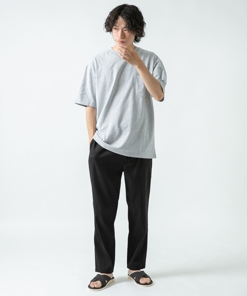 ITEMS URBANRESEARCH(アイテムズ アーバンリサーチ)の「【セットアップ着用可能】パナマイージーパンツ(その他パンツ・メンズ・ネイビー/ブラック/ブラウン・MEDIUM/LARGE)」の19枚目の写真