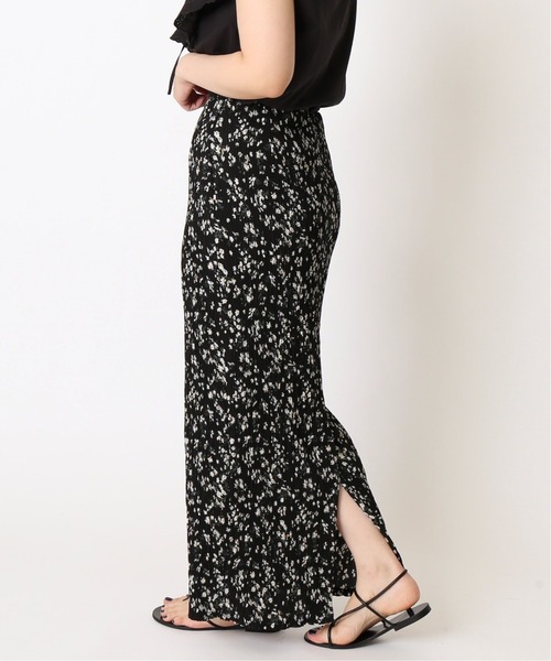 追加 ストレッチフラワータイトスカート3 スカート U By Spick Span ユーバイスピック