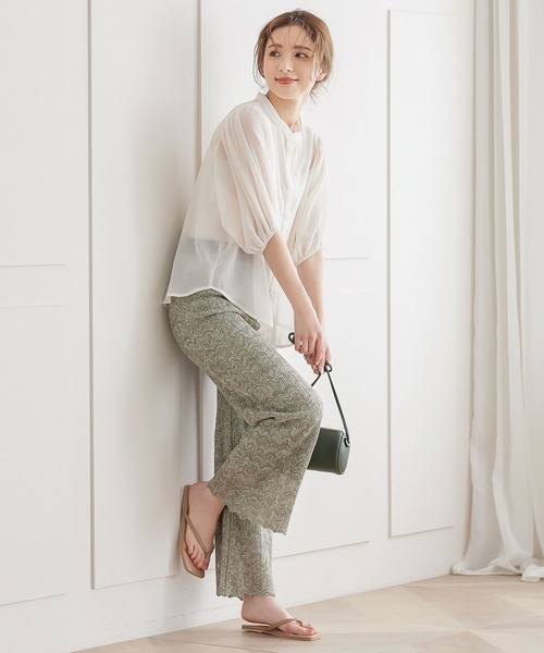 KOBE LETTUCE（コウベレタス）の「スクエアトゥトングサンダル（サンダル・レディース・ブラック系その他/ベージュ/カーキ/ベージュ系その他・LL/S/L/M）」の13枚目の写真