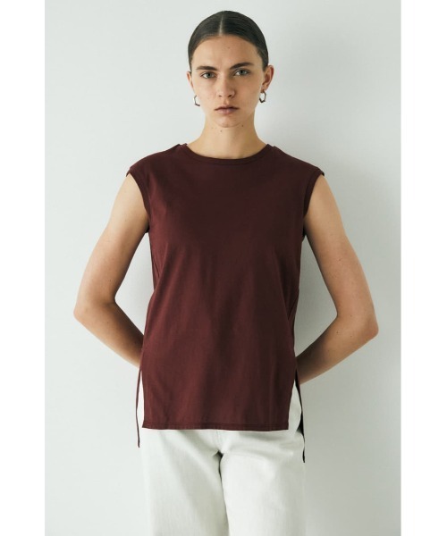 Moussy マウジー の Cc Side Slit N Sleeve トップス タンクトップ Wear