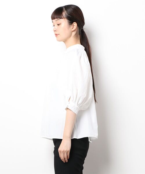 PAGEBOY（ページボーイ）の「ボリュームスリーブブラウス2（シャツ/ブラウス・レディース・オフホワイト/ブラック/ブラウン系その他/ベージュ系その他/オリーブ・FREE）」の19枚目の写真