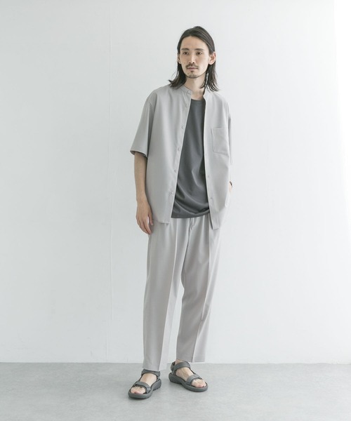 URBAN RESEARCH（アーバンリサーチ）の「WASHABLEウールイージートラウザー（その他パンツ・メンズ・ライトグレー/ネイビー/グレー系その他・MEDIUM/LARGE）」の5枚目の写真