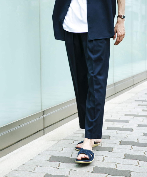 URBAN RESEARCH（アーバンリサーチ）の「WASHABLEウールイージートラウザー（その他パンツ・メンズ・ライトグレー/ネイビー/グレー系その他・MEDIUM/LARGE）」の7枚目の写真