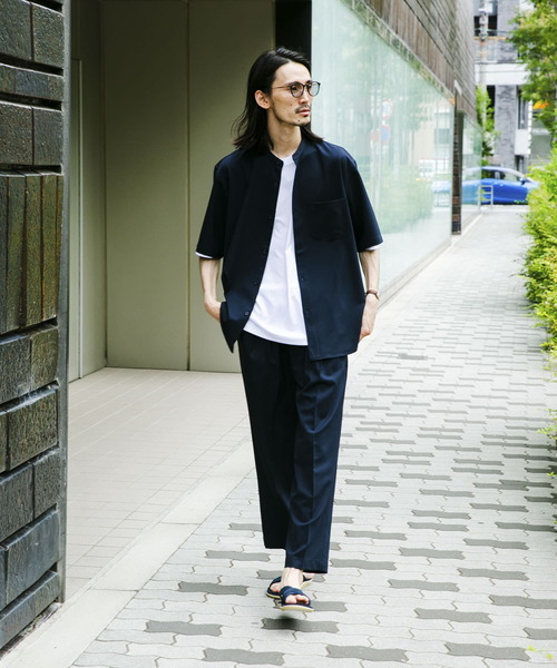 URBAN RESEARCH（アーバンリサーチ）の「WASHABLEウールイージートラウザー（その他パンツ・メンズ・ライトグレー/ネイビー/グレー系その他・MEDIUM/LARGE）」の8枚目の写真