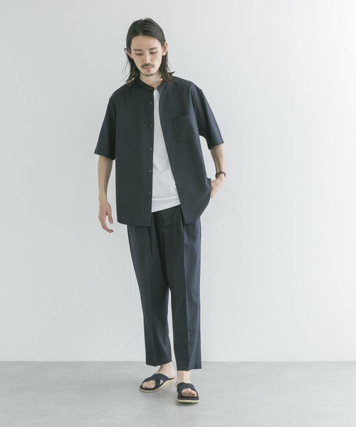 URBAN RESEARCH（アーバンリサーチ）の「WASHABLEウールイージートラウザー（その他パンツ・メンズ・ライトグレー/ネイビー/グレー系その他・MEDIUM/LARGE）」の9枚目の写真