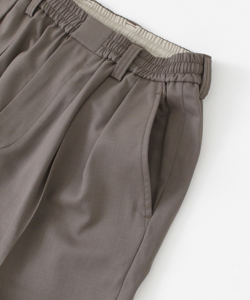 URBAN RESEARCH（アーバンリサーチ）の「WASHABLEウールイージートラウザー（その他パンツ・メンズ・ライトグレー/ネイビー/グレー系その他・MEDIUM/LARGE）」の16枚目の写真