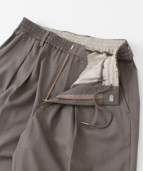 URBAN RESEARCH（アーバンリサーチ）の「WASHABLEウールイージートラウザー（その他パンツ・メンズ・ライトグレー/ネイビー/グレー系その他・MEDIUM/LARGE）」の17枚目の写真