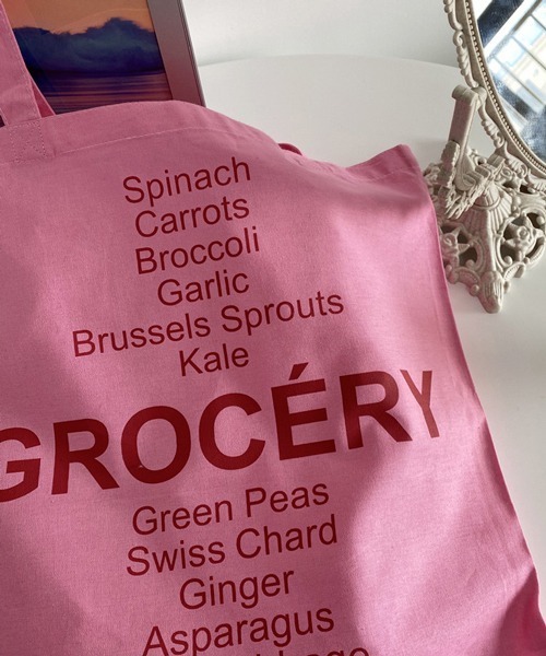 HALEY PESCA（ヘーリーペスカ）の「HALEY PESCA/ロゴ入り韓国風トートバッグ（トートバッグ・レディース・ブラウン/ピンク/イエロー/ブラウン系その他/イエロー系その他/ピンク系その他・FREE）」の11枚目の写真