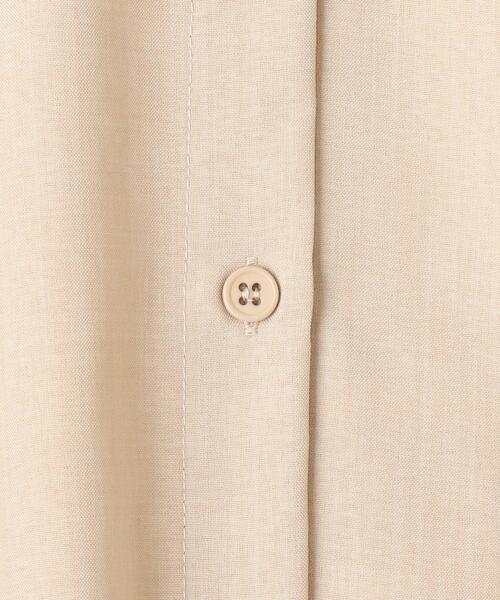 DRESKIP（ドレスキップ）の「◆バックティアードロングワンピース（ワンピース・レディース・カーキ/ライトベージュ/ネイビー・02/03/04）」の7枚目の写真