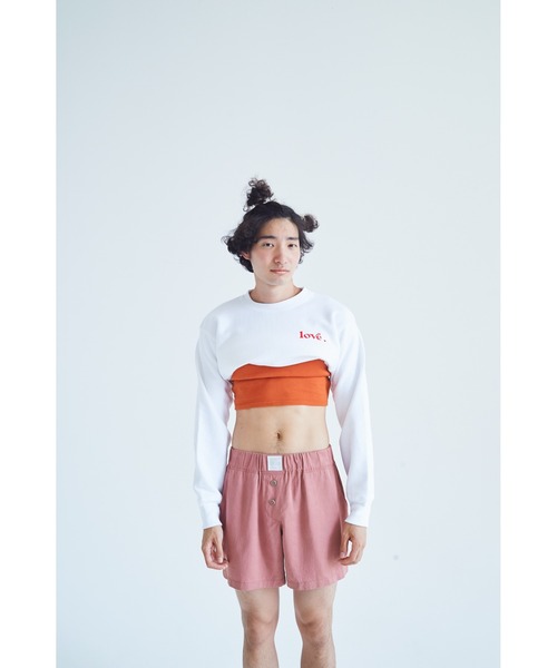 STOCK(ストック)の「She and him pants(その他パンツ・レディース・チャコールグレー/ピンクベージュ・FREE)」の7枚目の写真