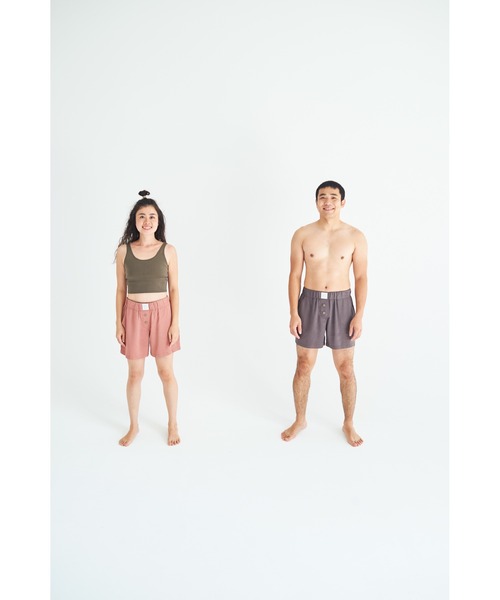 STOCK(ストック)の「She and him pants(その他パンツ・レディース・チャコールグレー/ピンクベージュ・FREE)」の5枚目の写真