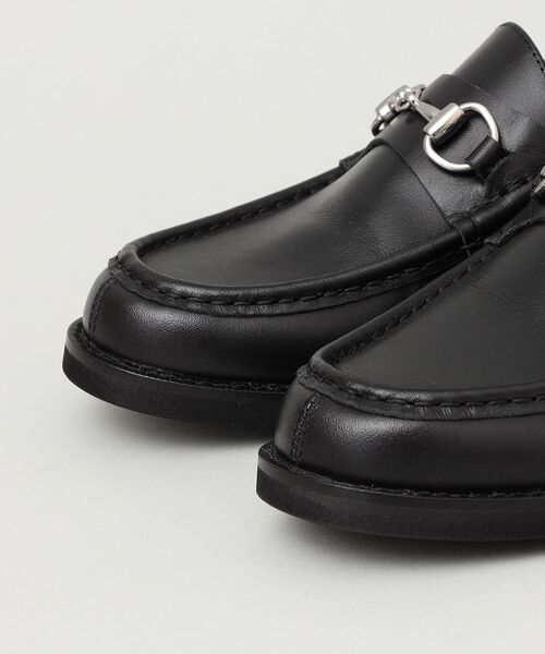 SHIPS（シップス）の「SHIPS:カーフレザー ビット ローファー（ローファー・メンズ・ブラック・8/10/9/7）」の2枚目の写真