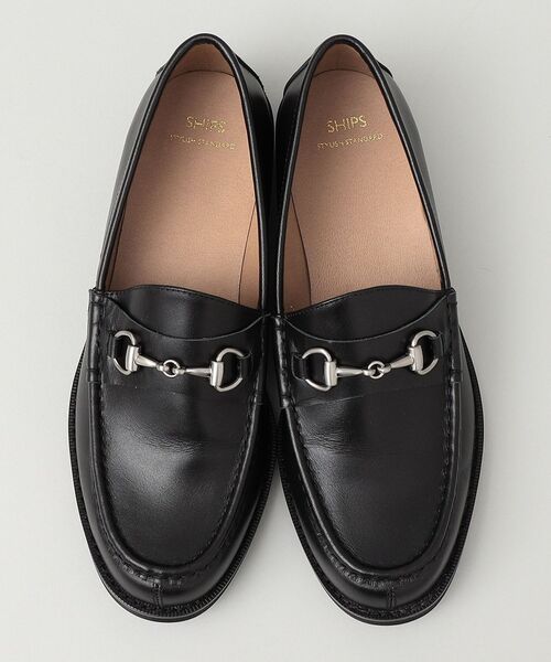 SHIPS（シップス）の「SHIPS:カーフレザー ビット ローファー（ローファー・メンズ・ブラック・8/10/9/7）」の3枚目の写真