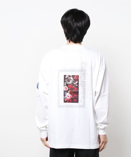 A4A(エーフォーエー)の「A4A(エーフォーエー) FRAME LONGSLEEVE シャツ(Tシャツ/カットソー・メンズ・ホワイト/ブラック・FREE)」の3枚目の写真
