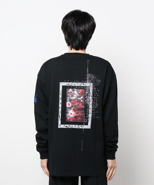 A4A(エーフォーエー)の「A4A(エーフォーエー) FRAME LONGSLEEVE シャツ(Tシャツ/カットソー・メンズ・ホワイト/ブラック・FREE)」の5枚目の写真
