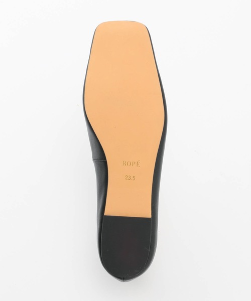 ROPE'（ロペ）の「ソフトスクエアカッターシューズ（パンプス・レディース・ホワイト/ブラック/パープル系その他・36/37/36.5/37.5/35.5）」の14枚目の写真