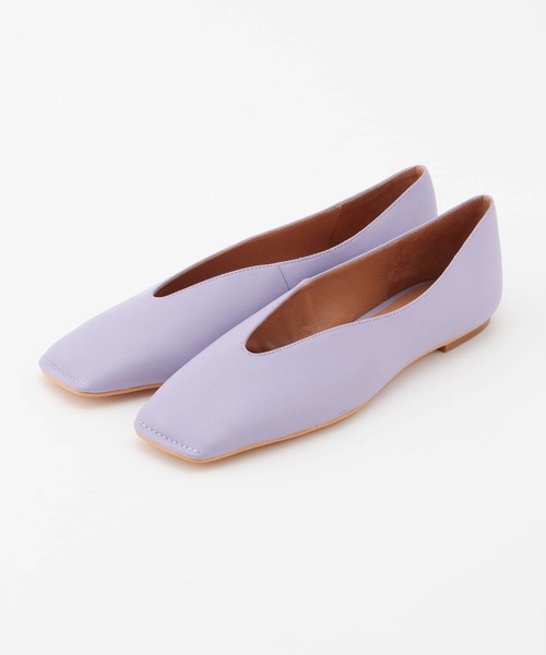 ROPE'（ロペ）の「ソフトスクエアカッターシューズ（パンプス・レディース・ホワイト/ブラック/パープル系その他・36/37/36.5/37.5/35.5）」の16枚目の写真