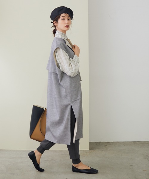 ROPE'（ロペ）の「ソフトスクエアカッターシューズ（パンプス・レディース・ホワイト/ブラック/パープル系その他・36/37/36.5/37.5/35.5）」の13枚目の写真