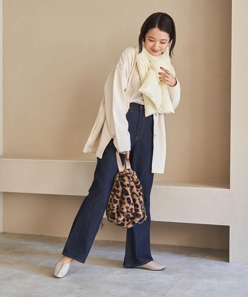 coen（コーエン）の「【復刻】USAコットン裏起毛スウェットミディアム丈カーディガン（WEB限定カラー）（カーディガン/ボレロ・レディース・ブラック/ダークグレー/モカ/ナチュラル・FREE）」の19枚目の写真