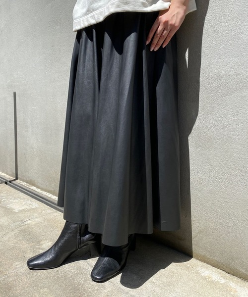 BEARDSLEY（ビアズリー）の「フェイクレザーキュロット（その他パンツ・レディース・ブラック・FREE）」の7枚目の写真