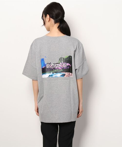 GUACAMOLE(ガカモレ)の「Functional pocket half t shirt/4D print(Tシャツ/カットソー・メンズ・ブラック/ホワイト/ベージュ/グレー・LXL/ML)」の14枚目の写真