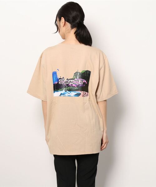 GUACAMOLE(ガカモレ)の「Functional pocket half t shirt/4D print(Tシャツ/カットソー・メンズ・ブラック/ホワイト/ベージュ/グレー・LXL/ML)」の8枚目の写真